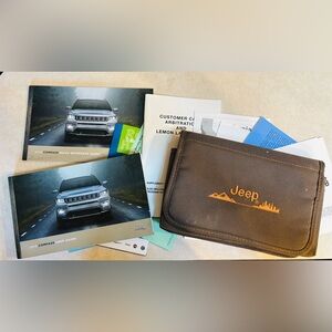 Complete 2018 Jeep Compass Owners Manual Users Guide, Excellent Condition, $20